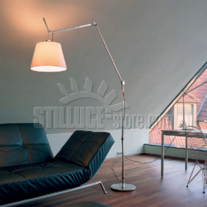 Artemide Tolomeo Mega Terra ON OFF Diffusore Pergamena cm 32 - immagine 2