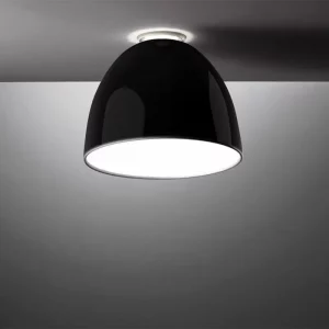 ARTEMIDE-NUR-MINI-GLOSS-SOFFITTO-NERO-STILLUCE-STORE-BERGAMO