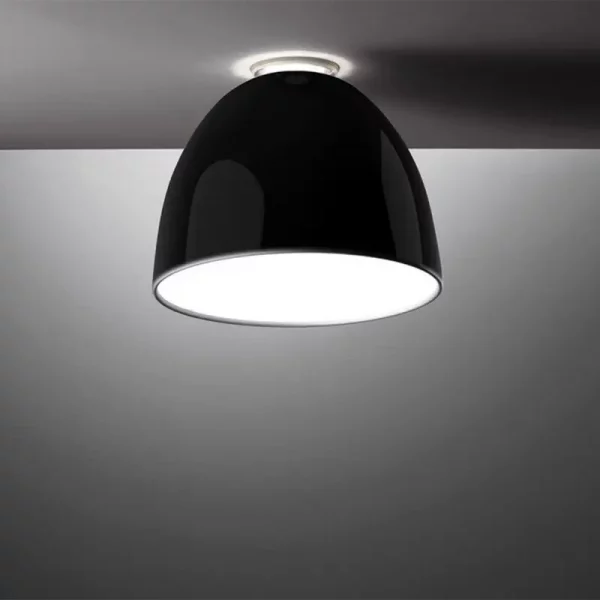 ARTEMIDE-NUR-MINI-GLOSS-SOFFITTO-NERO-STILLUCE-STORE-BERGAMO