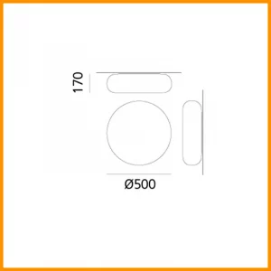 ARTEMIDE-DANESE-ITKA-50-LAMPADA-PARETE-SOFFITTO-STILLUCE-STORE_DIM-BERGAMO
