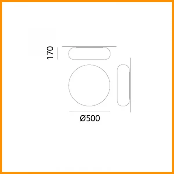 ARTEMIDE-DANESE-ITKA-50-LAMPADA-PARETE-SOFFITTO-STILLUCE-STORE_DIM-BERGAMO