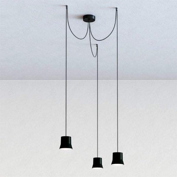 ARTEMIDE-GIO-LIGHT-CLUSTER-NERO-STILLUCE-STORE-BERGAMO ARTEMIDE-GIO-LIGHT-CLUSTER-NERO-STILLUCE-STORE-BERGAMO