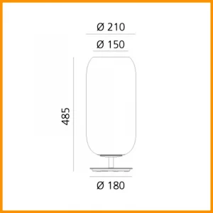 Artemide Gople Lampada Tavolo - immagine 2