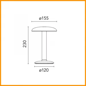 FLOS-GUSTAVE-RESIDENTIAL-LAMPADA-PORTATILE-STILLUCE-STORE-BERGAMO-DIM
