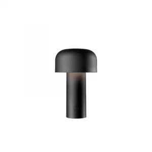 Flos Bellhop Matte Black Lampada Tavolo Ricaricabile KM0
