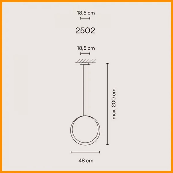 VIBIA-COSMOS-SOSPENSIONE-2502-STILLUCE-STORE-BERGAMO_DIM