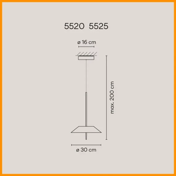 VIBIA-MAYFAYR-SOSPENSIONE-1-LUCE-5520-5525-STILLUCE-STORE-BERGAMO_DIM