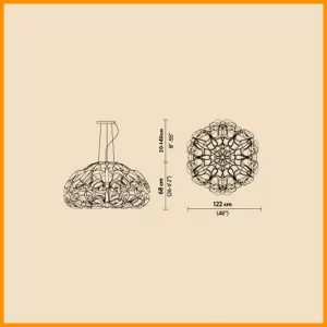SLAMP-QUANTICA-SOSPENSIONE-120-STILLUCE-STORE-BERGAMO_DIM