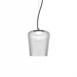 GIARNIERI-PLISSE-SOSPENSIONE-TRASPARENTE-LED-KMZERO-STILLUCE-STORE-BERGAMO