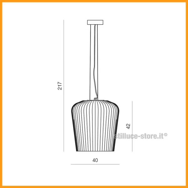GIARNIERI-PLISSE-SOSPENSIONE-TRASPARENTE-LED-KMZERO-STILLUCE-STORE-BERGAMO_DIM