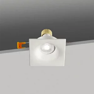 SYLUCE-FARETTO INCASSO-QUADRATO-BIANCO-COD-710-GU10-STILLUCE-STORE-BERGAMO