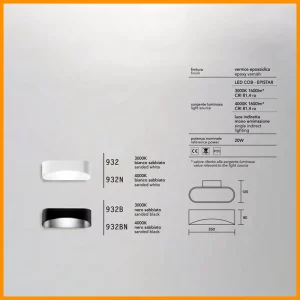 ISYLUCE-DRAPPO-LAMPADA-PARETE-LED-BIANCA-COD-932-STILLUCE-STORE-BERGAMO_DIM