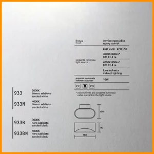 ISYLUCE-DRAPPO-LAMPADA-PARETE-LED-COD-933-STILLUCE-STORE-BERGAMO_DIM