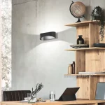 ISYLUCE-DRAPPO-LAMPADA-PARETE-LED-NERA-COD-932B-AMB-STILLUCE-STORE-BERGAMO