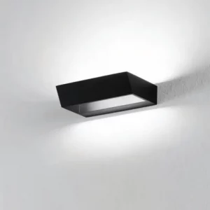 ISYLUCE-EDGE-LAMPADA-PARETE-LED-NERA-COD-955-STILLUCE-STORE-BERGAMO