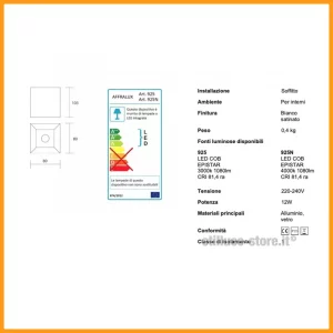 Isyluce Klin Lampada soffitto LED Cod. 925 - immagine 2