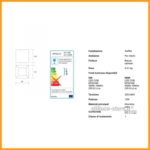 ISYLUCE-KLIN-LAMPADA-SOFFITTO-LED-COD-926-STILLUCE-STORE-BERGAMO_DIM