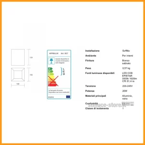 ISYLUCE-KLIN-LAMPADA-SOFFITTO-LED-COD-927-STILLUCE-STORE-BERGAMO_DIM