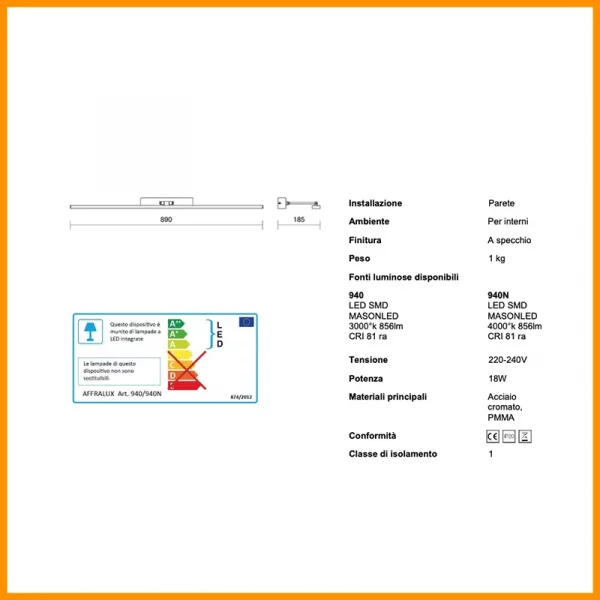 ISYLUCE-QUADRO-LAMPADA-SPECCHIO-940-STILLUCE-STORE-BERGAMO_DIM