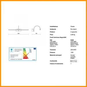ISYLUCE-QUADRO-LAMPADA-SPECCHIO-942-STILLUCE-STORE-BERGAMO_DIM
