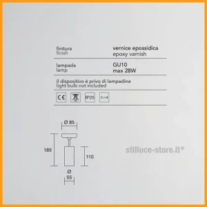 ISYLUCE-SIMPLIE-FARETTO-SOFFITTO-O-PARETE-AMB-COD-756-GU10-STILLUCE-STORE-BERGAMO_DIM
