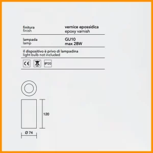 ISYLUCE-SIMPLIE-LAMPADA-SOFFITTO-COD-752-753-GU10-STILLUCE-STORE-BERGAMO_DIM