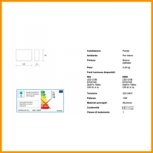 ISYLUCE-BART-LAMPADA-PARETE-LED-BIEMISSIONE-COD-900-19-STILLUCE-STORE-BERGAMO_DIM