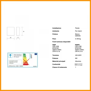 ISYLUCE-BART-LAMPADA-PARETE-LED-BIEMISSIONE-COD-900P-STILLUCE-STORE-BERGAMO_DIM
