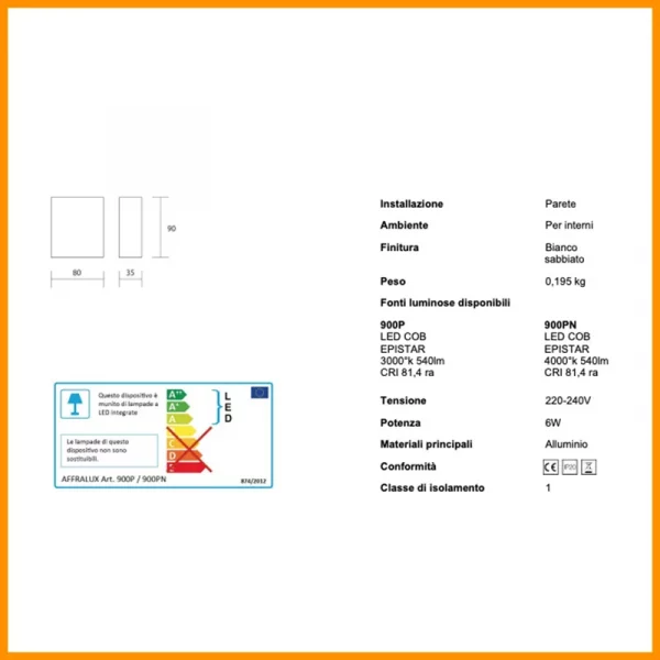 ISYLUCE-BART-LAMPADA-PARETE-LED-BIEMISSIONE-COD-900P-STILLUCE-STORE-BERGAMO_DIM