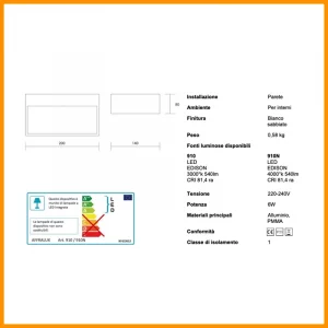 ISYLUCE-SPOT-LAMPADA-PARETE-LED-BIEMISSIONE-COD-910-STILLUCE-STORE-BERGAMO_DIM