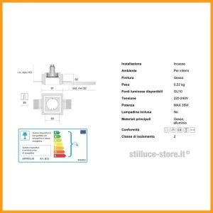 ISYLUCE-GYPSOS-FARETTO-INCASSO-GESSO-815-STILLUCE-STORE-BERGAMO_DIM