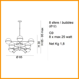 Metallux Giro sospensione d. 65 - immagine 4