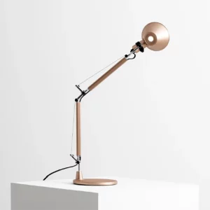 ARTEMIDE-TOLOMEO MICRO-COPPER-LAMPADA-DA-TAVOLO-STILLUCE-STORE-BERGAMO