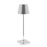 ZAFFERANO-POLDINA-PRO-CROMO-LUCIDO-LAMPADA-TAVOLO-STILLUCE-STORE-BERGAMO