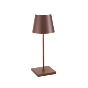 ZAFFERANO-POLDINA-PRO-MINI-CORTEN-LAMPADA-TAVOLO-STILLUCE-STORE-BERGAMO