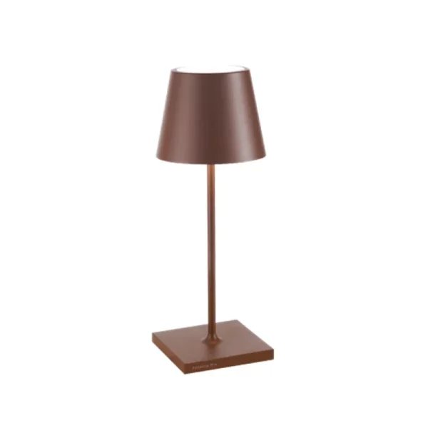 ZAFFERANO-POLDINA-PRO-MINI-CORTEN-LAMPADA-TAVOLO-STILLUCE-STORE-BERGAMO