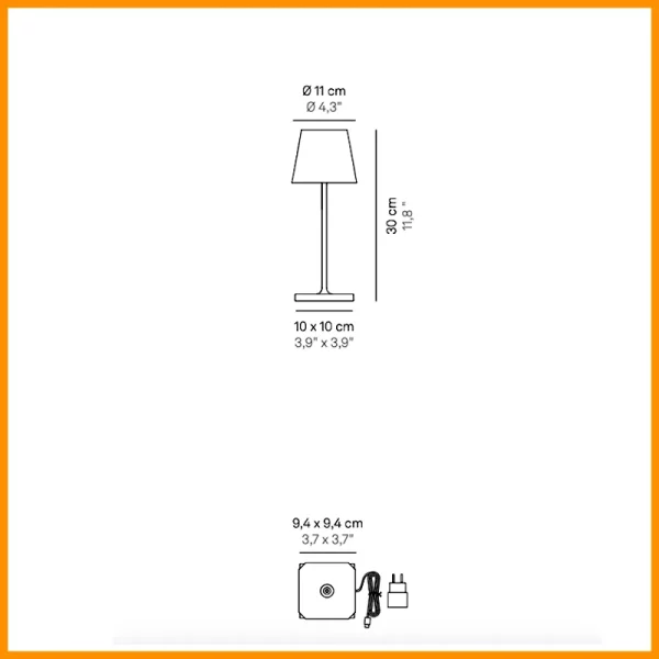 ZAFFERANO-POLDINA-PRO-MINI-LAMPADA-TAVOLO-STILLUCE-STORE-BERGAMO_DIM