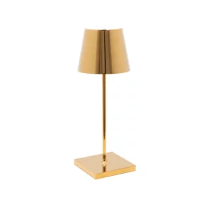 ZAFFERANO-POLDINA-PRO-MINI-ORO-LUCIDO-LAMPADA-TAVOLO-STILLUCE-STORE-BERGAMO
