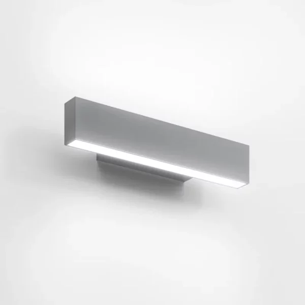 ARTEMIDE-A24-LAMPADA-PARETE-30-ARGENTO SPAZZOLATO-BK02015-STILLUCE-STORE-BERGAMO