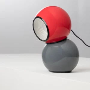 STILNOVO-GRAVITINO-LAMPADA-TAVOLO-ORIENTABILE-ROSSO-GRIGIO-STILLUCE-STORE-BERGAMO