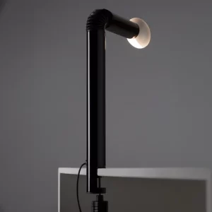 STILNOVO-PERISCOPIO-LAMPADA-TAVOLO-NERO-1967-STILLUCE-STORE-BERGAMO