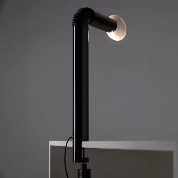 STILNOVO-PERISCOPIO-LAMPADA-TAVOLO-NERO-1967-STILLUCE-STORE-BERGAMO