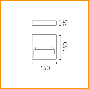 FLOS-FORT-KNOX-PARETE-LED-MINI-CROMO-STILLUCE-STORE-BERGAMO_DIM