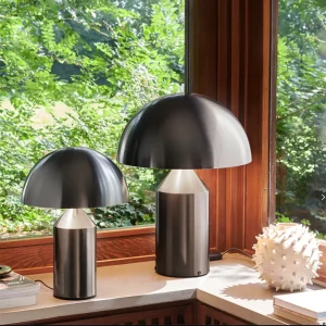 OLUCE-ATOLLO-239-233-NIKEL-NERO-LAMPADA-TAVOLO-STILLUCE-STORE-BERGAMO