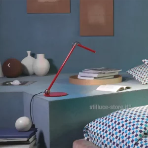 OLUCE-CALAMAIO-LAMPADA-TAVOLO-ROSSO-STILLUCE-STORE-BERGAMO