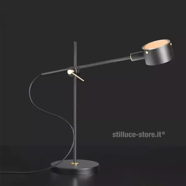 OLUCE-GO-252-LAMPADA-TAVOLO-NERO-STILLUCE-STORE-BERGAMO