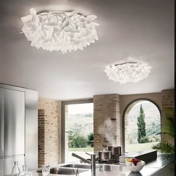 SLAMP-VELI-FOLIAGE-PARETE-SOFFITTO-AMBIENTAZIONE-STILLUCE-STORE-BERGAMO_DIM