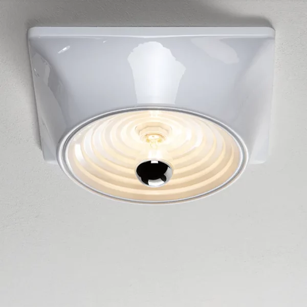 STILNOVO-GOLETTA-LAMPADA-DA-PARETE-O -SOFFITTO-BIANCA-STILLUCE-STORE-BERGAMO