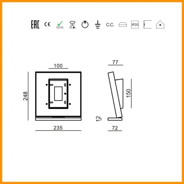 STILNOVO-IMBILICO-LAMPADA-PARETE-MIX-STILLUCE-STORE-BERGAMO_DIM