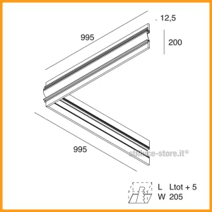 NOVALUX-CARTOON-LIGHT-A70-PROFILO-ANGOLARE-90-STILLUCE-STORE-BERGAMO_DIM